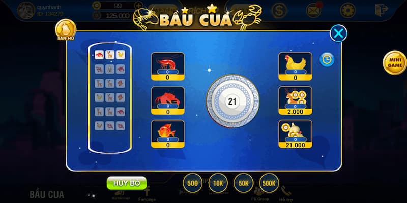 Cách chơi bầu cua 789win chi tiết cho người mới