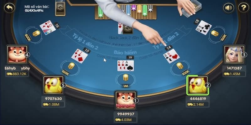 Chiến thuật chơi xì dách 789win hiệu quả