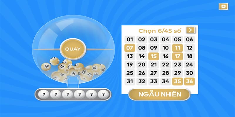Hệ thống xổ số tại vietlott 6/45 789win