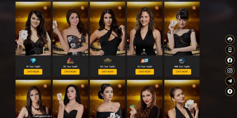 Lợi ích khi tham gia live casino 789win