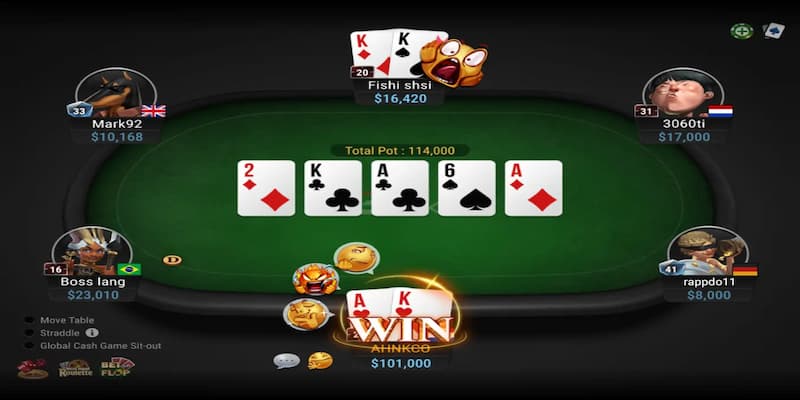 Luật chơi poker 789win cho người mới